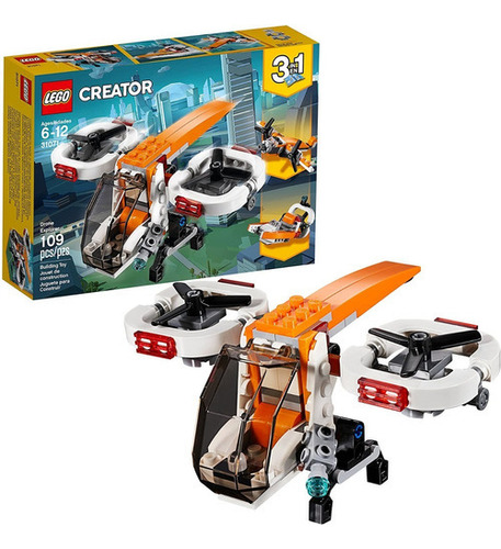 Lego Creator - Drone Explorador 31071 - 3 Em 1 - Raridade 