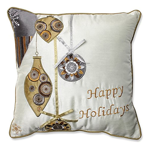 Almohada Día Festivo Perfectas Ornamentos Tiro Almohada Impr