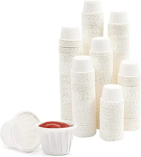 Salsero 0.75 Onzas O Taza De Souffle De Papel X 500 Unidades