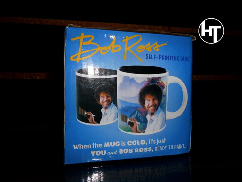 Imagen 9 de 10 de Bob Ross, Self Painting Mug, Taza, Original Oficial, Nueva