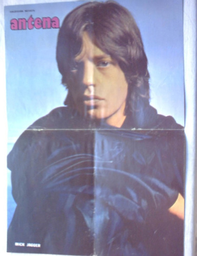 Mick Jagger Rolling Stones Lamina Antena - No Envio