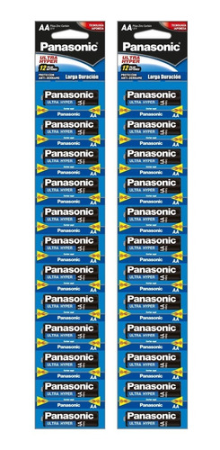 Pila Aa Panasonic Carbon Zinc Ultra Hyper Pack X 144 Unids