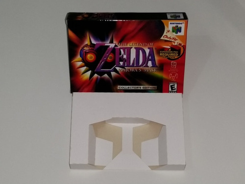 Caixa Zelda Majora´s Mask + Berço Incluso, Nintendo 64!!!!