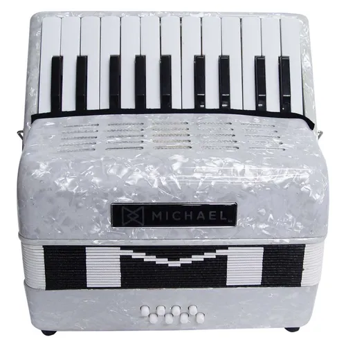 Acordeon Sanfona Michael Acm 0822 Pwh - 8 Baixos Maxcomp