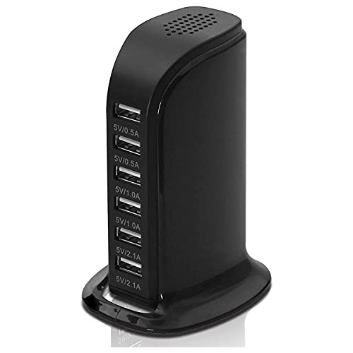 Usb De 6 Puertos Cargador De Pared Escritorio Carga M6wps