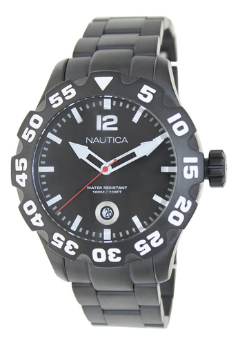 Nautica Bfd 100 Reloj Para Hombre De Acero Inoxidable Con Es