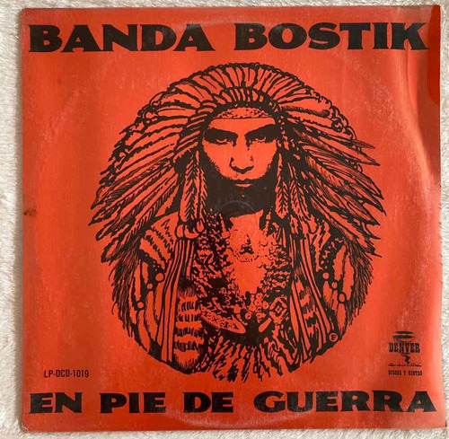 Banda Bostik En Pie De Guerra Lp Vinyl Vinilo  Album Sellado