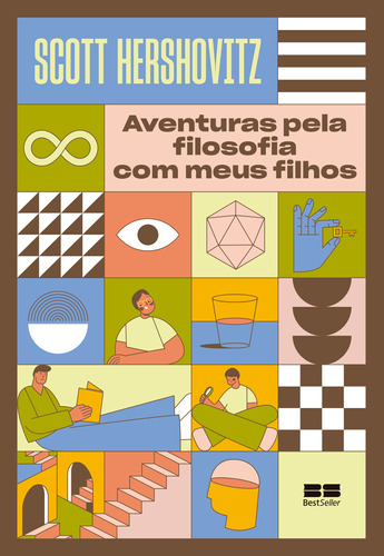 Aventuras pela filosofia com meus filhos, de Hershovitz, Scott. Editora Best Seller Ltda, capa mole em português, 2022