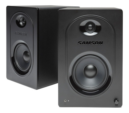 Monitores De Estudio Samson Mediaone M50 Activo Audio Par