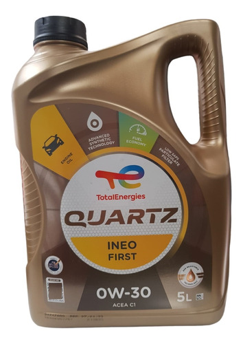 Aceite 0w30 Quartz Ineo First 5 Litros Totalenergies