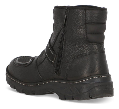 Botin Urban 10319pv Goma Letras Texto Biker Motociclista
