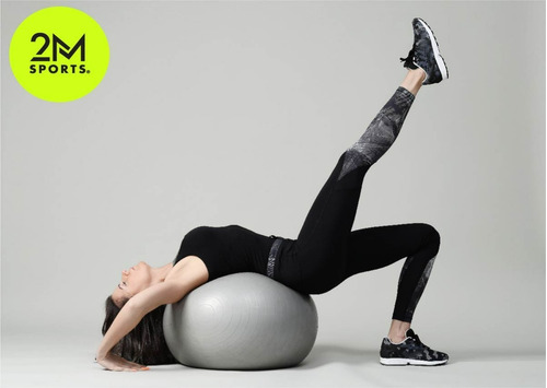 Imagen 8 de 10 de Pelota Esferodinamia Fitness Pilates Yoga 75 Cm 2msports