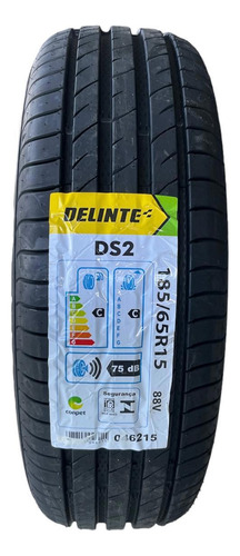 Kit 02 Pneus 185/65 R15 Delinte Ds2 Onix Agile Montanaprisma