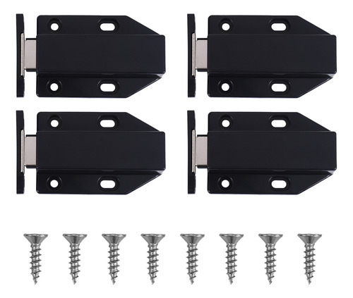 Push Latch Heavy Duty 4 Pack Latches For Large Door Push Bla
