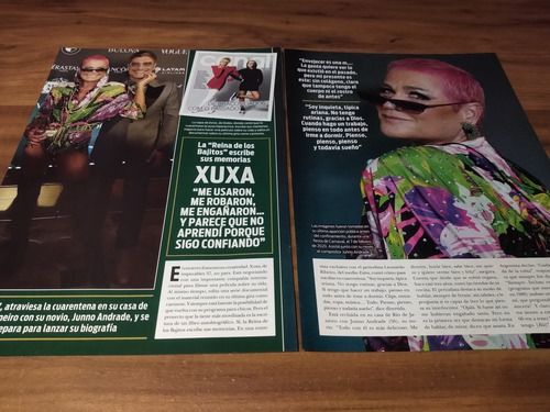 (r233) Xuxa * Clippings Revista 2 Pgs * 2020 (Usado)