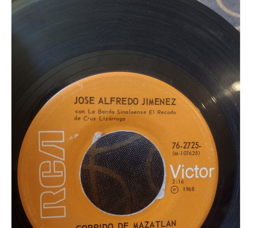 Lote Discos De Vinilo Acetato Jose Alfredo Jimenez Ranchera (Usado)