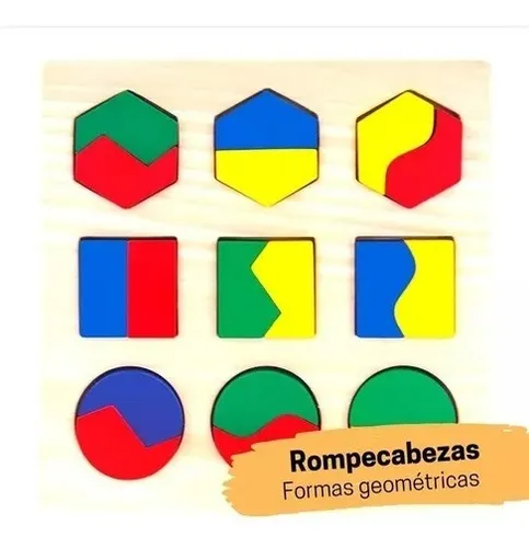 Puzzle formas 2025 geometricas