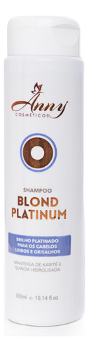 Shampoo Blond Platinum - Anny Cosméticos (300ml)