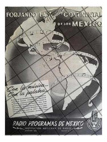 Publicidad Retro Radio Programas De Mexico 1953 9
