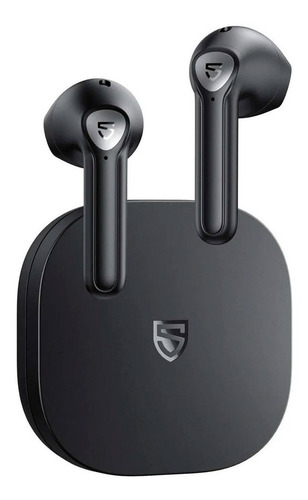 Auricular in-ear gamer inalámbrico Soundpeats TWS TrueAir 2 black con luz LED