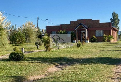 Oportunidad Salon De Fiesta +2 Cabañas + Pileta Con 5200 M2 En Rama Caida. San Rafael. Mendoza