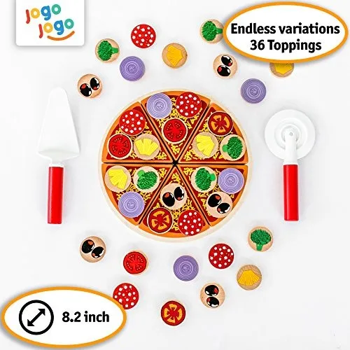 Juego De Cocina Pizza Play Juego De Juguetes De Madera Top F
