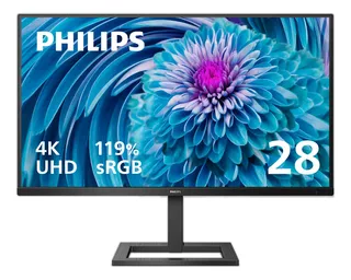 Monitor Philips 288e2e 28 4k Uhd 3840x2160 Ips Ajustable