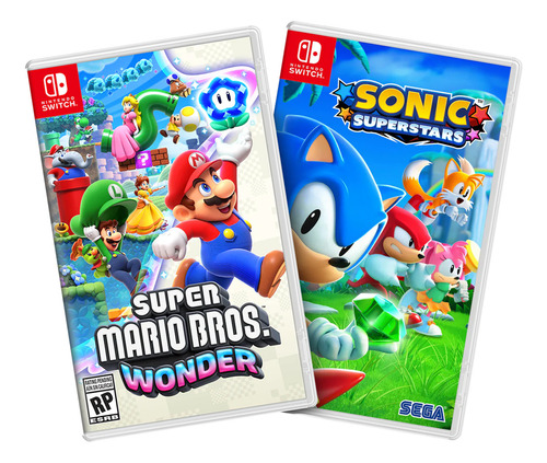 Combo Sonic Superstars E Super Mario Bros Wonder Switch