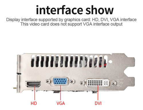 Placa Gráfica Gt730 Ddr3 De 4 Gb 128 Bits 700 Mhz 40 Nm Pci-