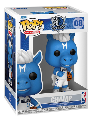 ¡funko Pop! Figura De Campeón De Los Dallas Mavericks De La