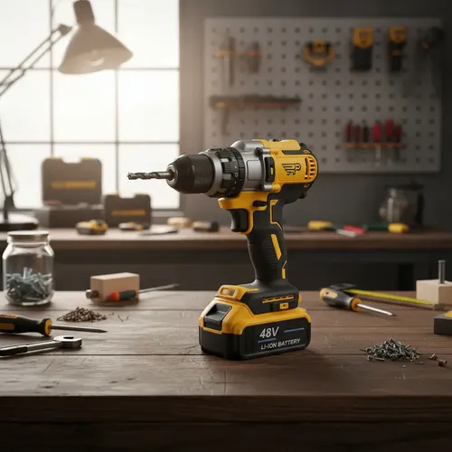 Furadeira E Parafusadeira 48v Alta Potencia 2 Bateria | Frete grátis