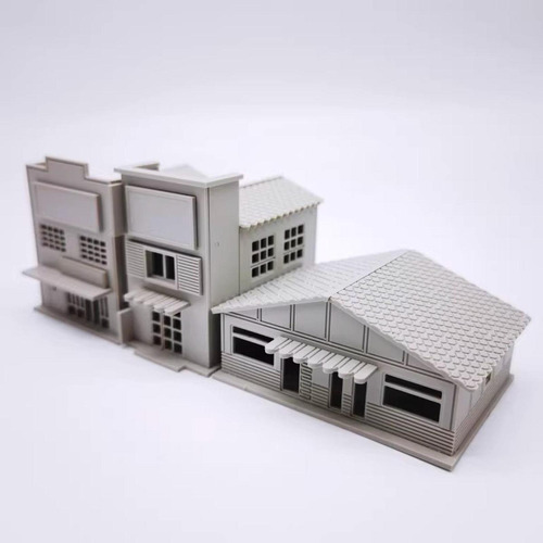 1:87 Kits De Modelos De Construcción De 8cmx10cmx9.1cm