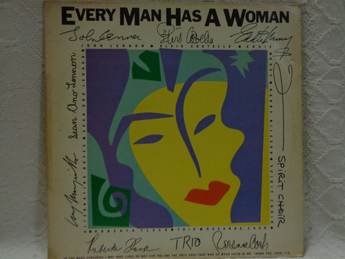 Lp Vinil-every Man Has A Woman-john Lennon-polydor-1984