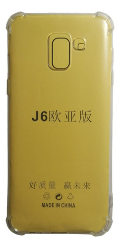 Carcasa Silicona Reforzada Para Samsung J6 1.0mm