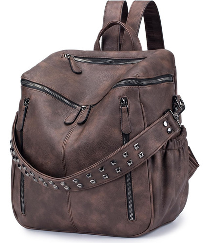 Roulens Mochila De Moda Para Mujer, Bolso Convertible, Bolso