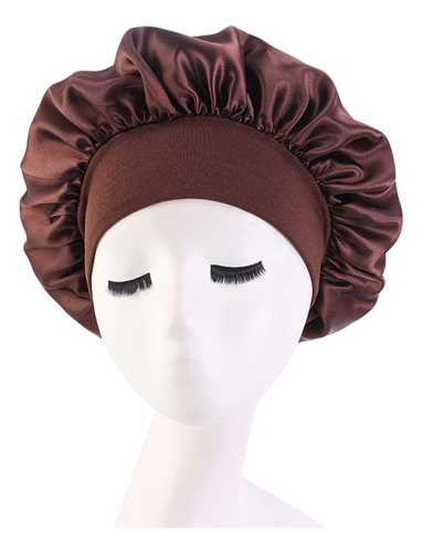 Gorro De Dormir Con Pelo Rizado Para Mujer Durante Toda La N