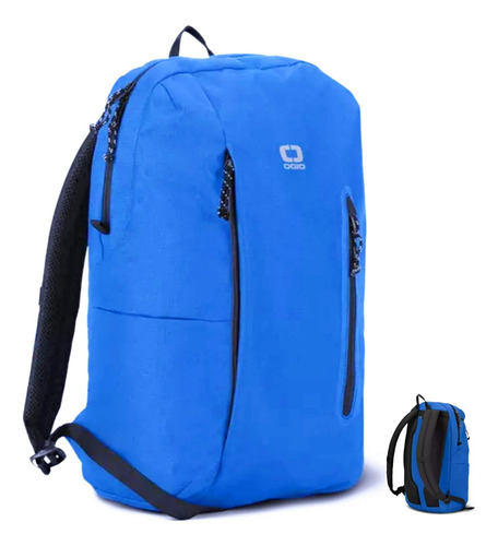 Mochila Azul Ergonomica Para Laptop Hasta 15   Ogio