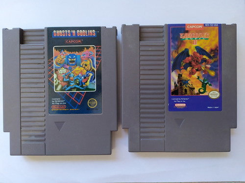 Ghosts N' Goblins + Gargoyle's Quest Ii Nes En Paquete