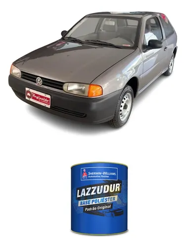 comprar Tinta Automotiva Cinza Meteoro Base Poliester 900ml Lazzuril