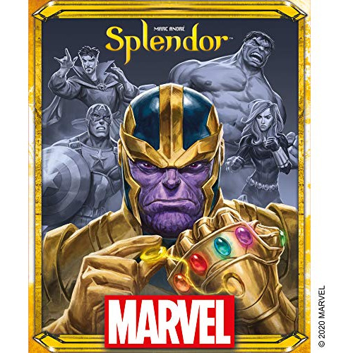 Marvel Splendor Board Game - Strategy Game For Kids And Adul