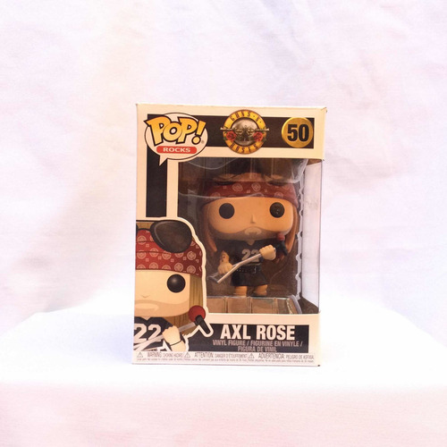 Funko Pop Rocks Guns N Roses Axl Rose #50 Nuevo Impecable (Usado)