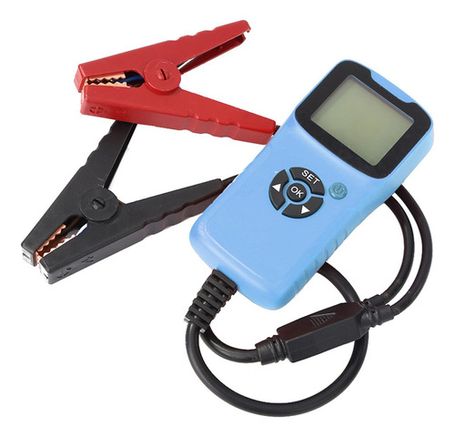 Blue Damaged Test Battery Tester