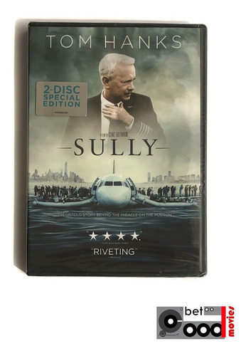Dvd Película Sully: Hazaña En El Hudson / Nueva Sellada