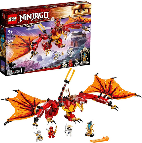 Lego Ninjago Legacy Fire Dragon Attack 71753