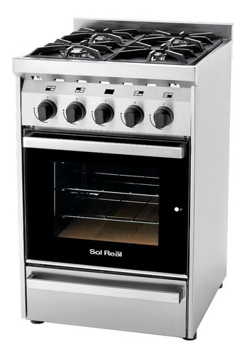 Imagen 5 de 10 de Cocina Industrial Sol Real 516-mgvp Multigas Con Parrilla