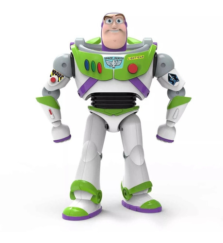 Boneco Buzz Lightyear Toy Story 4 - 25 Cm E Som Português