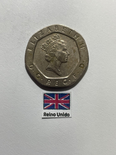 Moeda 20 Pence 1997, In 145 Inglaterra (Usado)