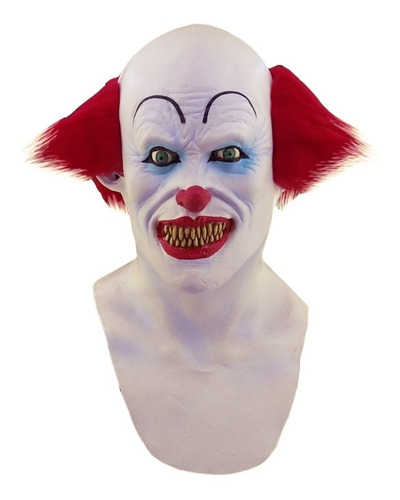  Máscara Payaso Scary Clown Disfraz Halloween Terror Fiesta