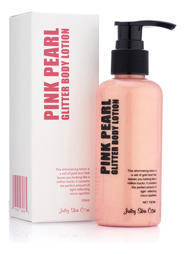 Loción Corporal Con Brillo De Perla Rosa Y Loción Corporal B