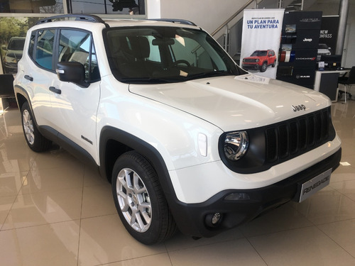 Jeep Renegade Sport At6 Blanca 2021 Directo De Fabrica